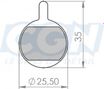 Plaquette VX Organique VX829