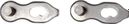 Eltin Pack Attaches Rapides Chaine 9 Vitesses argent