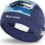 Bonnet d'été Anti UV Soie Glacée Sport Bleu