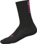 Alé Strada 2.0 Calzini unisex nero/rosa fluorescente