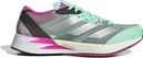 Chaussures de Running adidas running Adizero adios 7 Vert Rose Femme