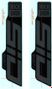 Kit di decalcomanie RockShox SID Select+ 29'' Grigio Nero