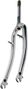 FOURCHE VTC 28  ACIER CHROME FILETE 1  V-BRAKE A TASSEAUX