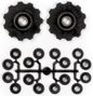 Elvedes Jockey Wheels x2 Kit with Spacers Black 