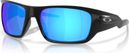 Lunettes Oakley Masseter - Polished Black / Prizm Sapphire Polarized / Ref : OO9486-0560