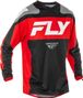 Fly Racing F-16 Trui met lange mouwen Zwart/Rood/Wit