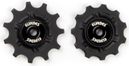 Elvedes Pair of Jockey Wheels 2 x 11 with Spacers Black 