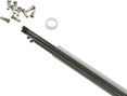 RAYON INOX ARGENT 2mm L 252mm AVEC ECROU (TUBE DE 10)