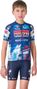Castelli Kinder Kurzarm Trikot Aero Soudal Quick-Step 2025 Blau