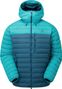 Mountain Equipment Earthrise Hooded Down Jacket Blue/Turquoise