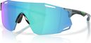 Lunettes Oakley Cybr Dyno - Polished Crystal Black / Prizm Sapphire / Ref : OO9513-0239