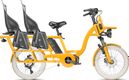 Vélo Cargo GAYA  L'Original Le Long  Safran  Pack Bébés