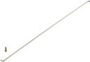 RAYON 1.8MM INOX L258 AVEC ECROU (X1) MACH1