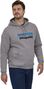 Patagonia Unisex P-6 Logo Uprisal Hoodie Grey
