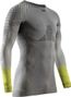 Maglia a maniche lunghe X-Bionic Invent Fx Grigio/Giallo