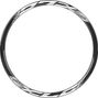 XLC Excess BMX front rim I 451x21mm I 28 Holes Black / White