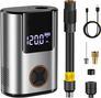 Mini compresseur électrique /Pompe électrique vélo 150 PSI - 600 mAh - écran LCD