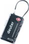 Deuter TSA Cable Lock Padlock Black