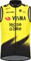 Team Visma Sleeveless Windbreaker | Lease a Bike Yellow 2026