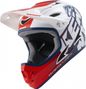 Casque Intégral Kenny Down Hill Graphic Blanc Rouge Bleu