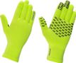 GripGrab Knitted Thermal Long Waterproof Gloves Yellow