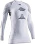 Maglia a maniche lunghe X-Bionic Invent FX Donna Bianco/Grigio chiaro