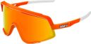 100% Glendale Sonnenbrille Neon Orange / Hiper Rot Multilayer