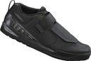 Paar Shimano AM903 MTB-Schuhe Schwarz