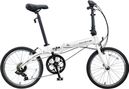 Dahon Vybe D7 Bicicletta pieghevole Shimano 7S 20'' Bianco