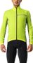 Chaqueta cortavientos elástica Castelli Squadra amarillo neón