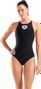 Costume da bagno Arena Y-Line Nero/Rosa Donna