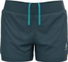 Odlo Zeroweight 3 Inch Women's 2-in-1 Shorts Grey