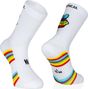 Chaussettes Vertical Mountain Peace Blanc