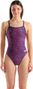 Arena Snakeskin Challenge Backless Swimsuit, Purple/Pink, Women's
