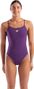 Costume da bagno reversibile Arena Viola/Verde Donna