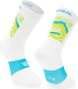 Chaussettes Vertical Mountain Animal Skin Bleu/Blanc