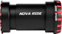 Boitier de pédalier Nova Ride BBright Shimano Rouge
