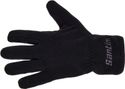 Guanti lunghi unisex Santini Pile Black