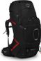 Zaino da trekking Osprey Aether Plus 70 nero da uomo, 68 L