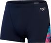 Speedo Allover Digital V-Cut Swimsuit Blue