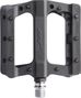 HT-KOMPONENTEN Nylon Pedale PA01 Schwarz