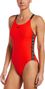Einteiliger Badeanzug Women Nike Swim Fastback Rot