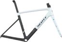 Scott Addict RC Pro HMX Rennrad-Rahmenset Cumulus Weiß/Carbon Schwarz 2026