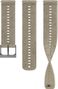 Bracelet de Montre Suunto Athletic 6 Silicone 22mm S+M Gravel Gray - Beige