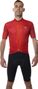 Maillot de Cyclisme Manches Courtes UNICA Rouge