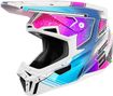 Shot Lite MIPS Full-Face Helmet in Racing White and Pink Pearly