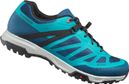 Paar Shimano ET500 Damen MTB Schuhe Blau