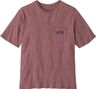 Camiseta Violeta de Algodón Ecológico <p>Regenerativo</p>Patagonia