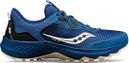 Chaussures Trail Saucony Aura TR GTX Bleu Femme