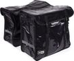 46L Double sacoche noir Sac de vélo pour femmes/hommes Ebike